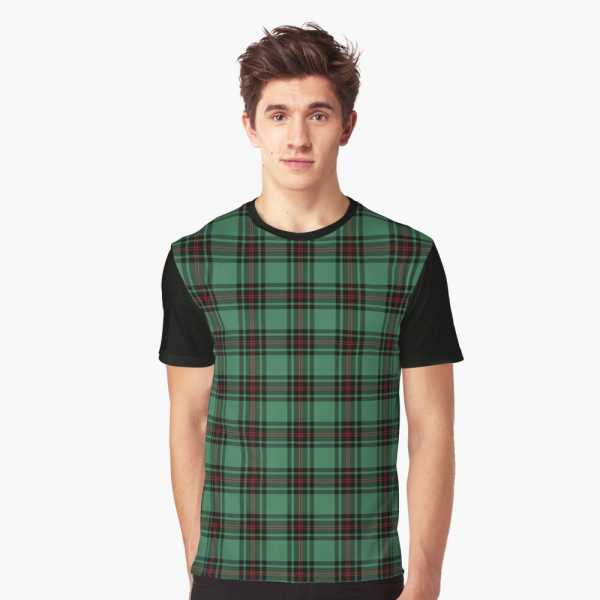 Fife District tartan tee shirt