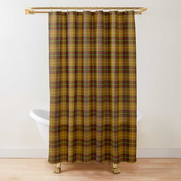 Finnegan tartan shower curtain