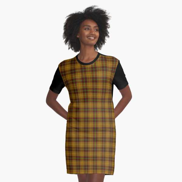 Finnegan tartan tee shirt dress