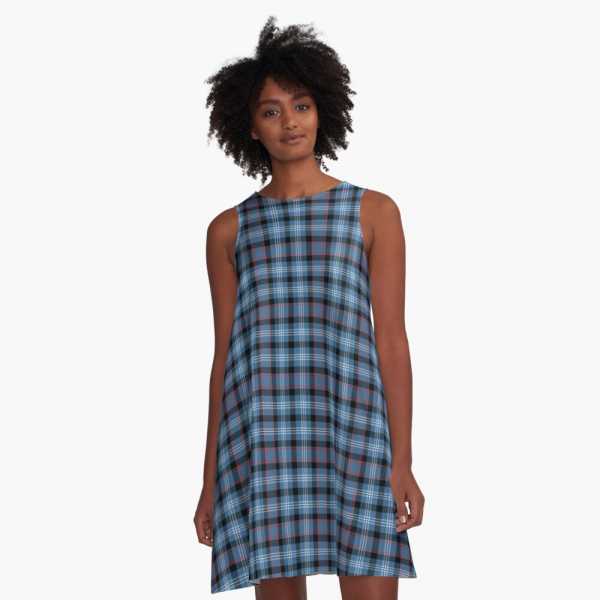 Fitzgerald tartan a-line dress