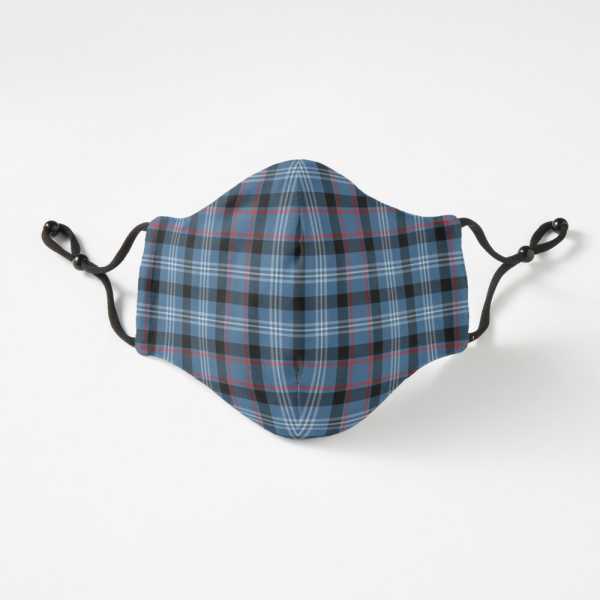 Fitzgerald tartan fitted face mask