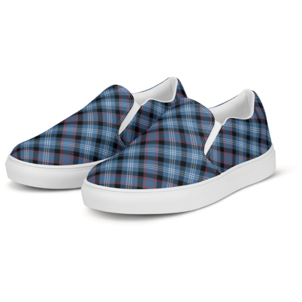 Fitzgerald tartan men's slip-on shoes