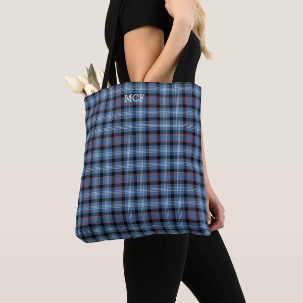 Fitzgerald tartan tote bag