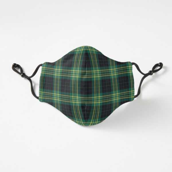 Fitzpatrick Hunting tartan fitted face mask
