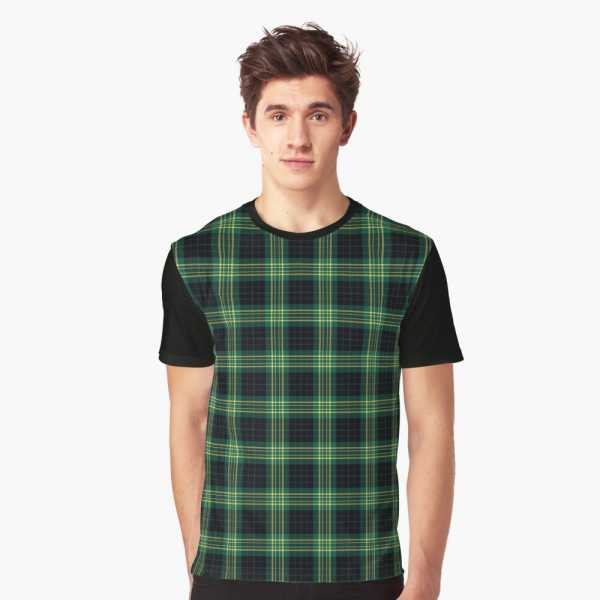 Fitzpatrick Hunting tartan tee shirt