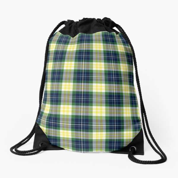 Fitzpatrick tartan drawstring bag