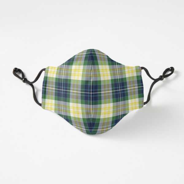 Fitzpatrick tartan fitted face mask