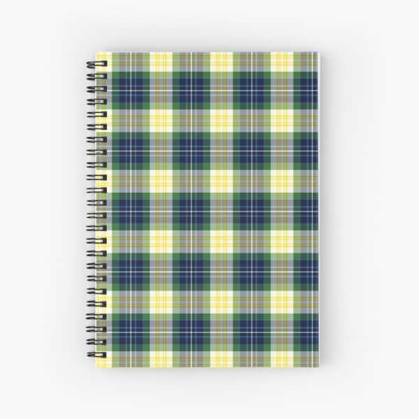 Fitzpatrick tartan spiral notebook