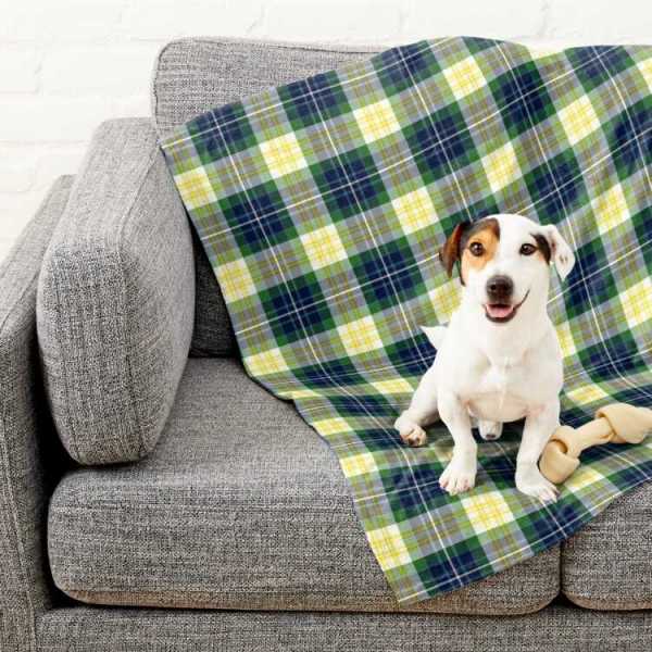 Fitzpatrick tartan pet blanket