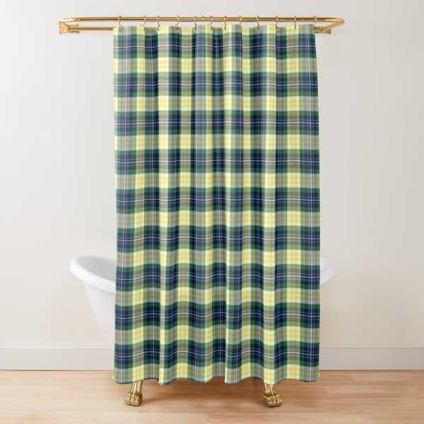 Fitzpatrick tartan shower curtain