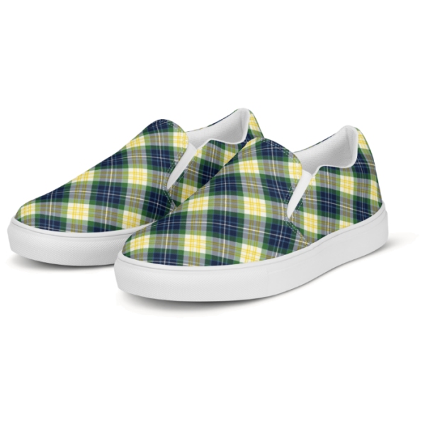 Fitzpatrick tartan men's slip-on shoes