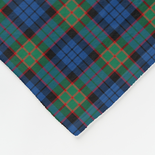 Fletcher tartan fleece blanket