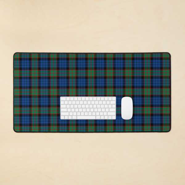 Fletcher tartan desk mat