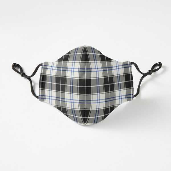 Forbes Dress tartan fitted face mask