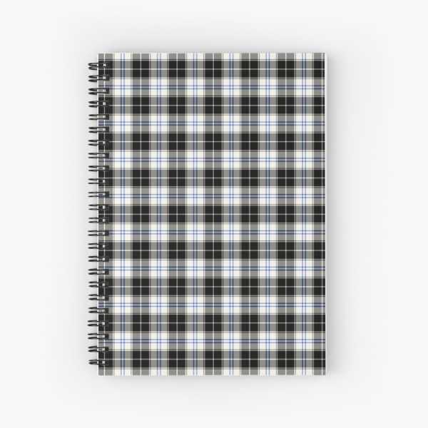 Forbes Dress tartan spiral notebook