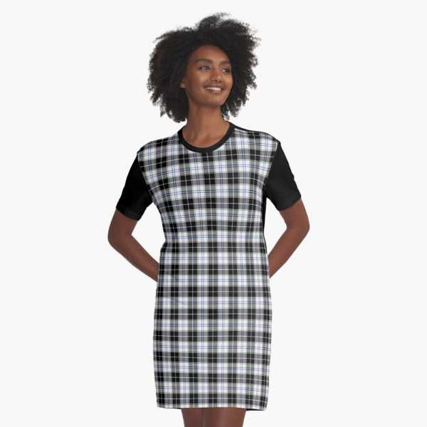 Forbes Dress tartan tee shirt dress