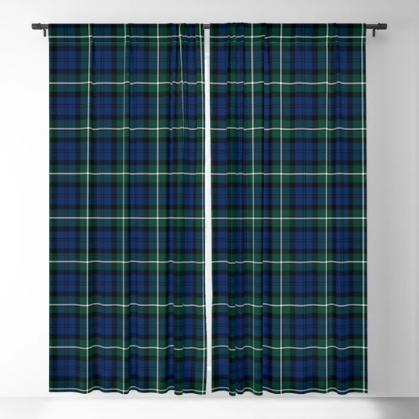 Clan Forbes Tartan Curtains