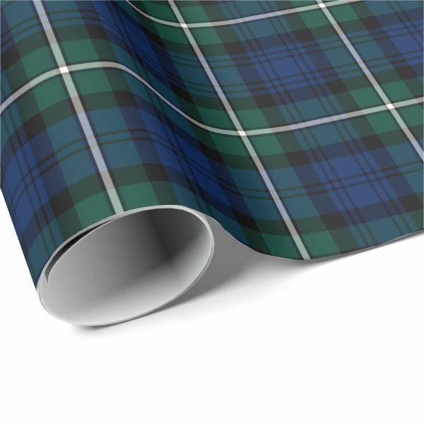 Clan Forbes Tartan Gift Wrap