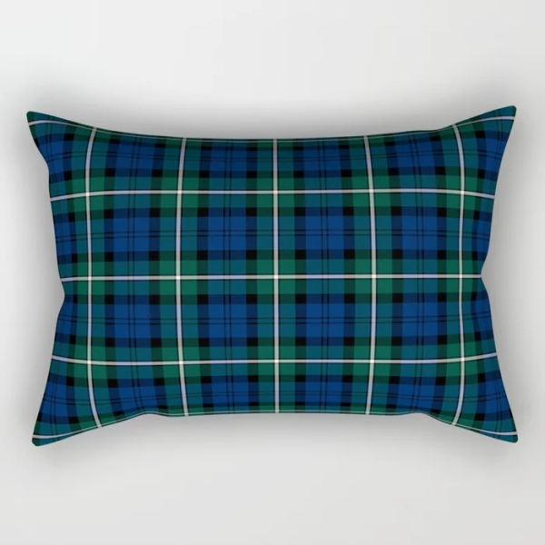 Clan Forbes Tartan Throw Pillow