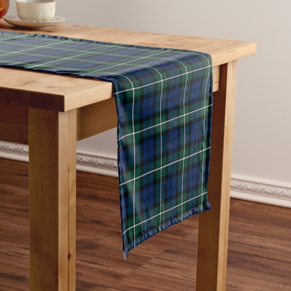 Clan Forbes Tartan Table Runner