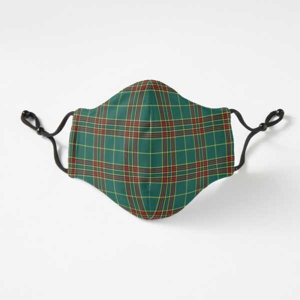 Forde tartan fitted face mask