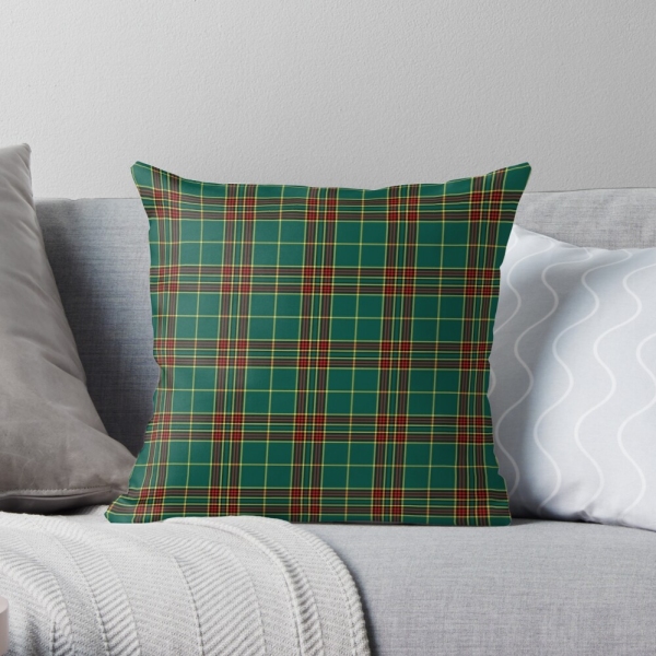 Forde tartan throw pillow