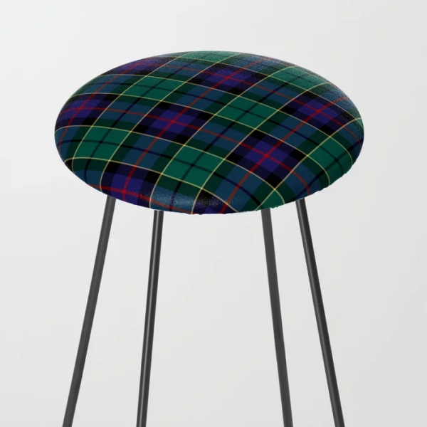 Clan Forsyth Tartan Counter Stool