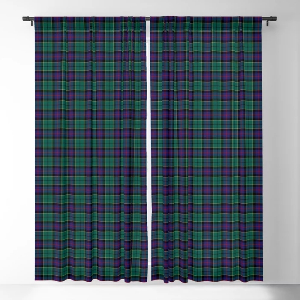 Forsyth tartan blackout curtains