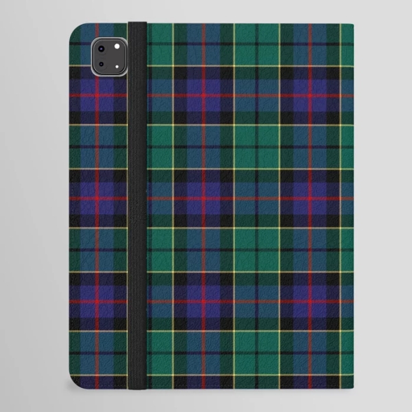 Clan Forsyth Tartan iPad Folio Case