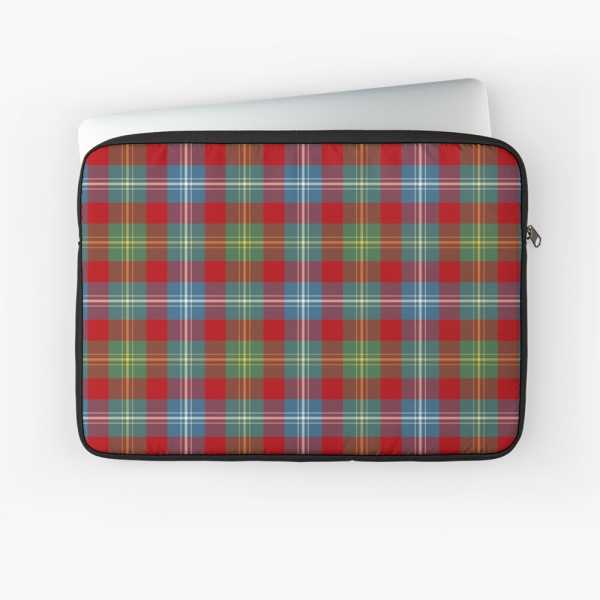 Foster Ancient tartan laptop sleeve