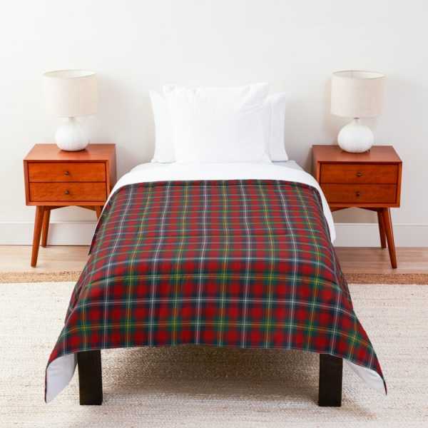 Foster tartan comforter