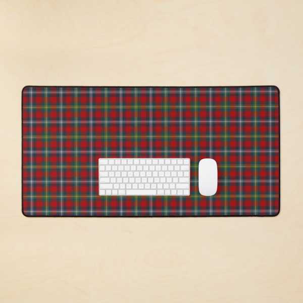 Foster tartan desk mat