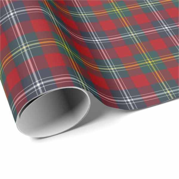 Foster tartan wrapping paper