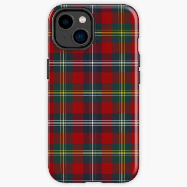 Foster tartan iPhone case