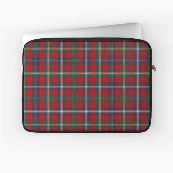 Foster tartan laptop sleeve