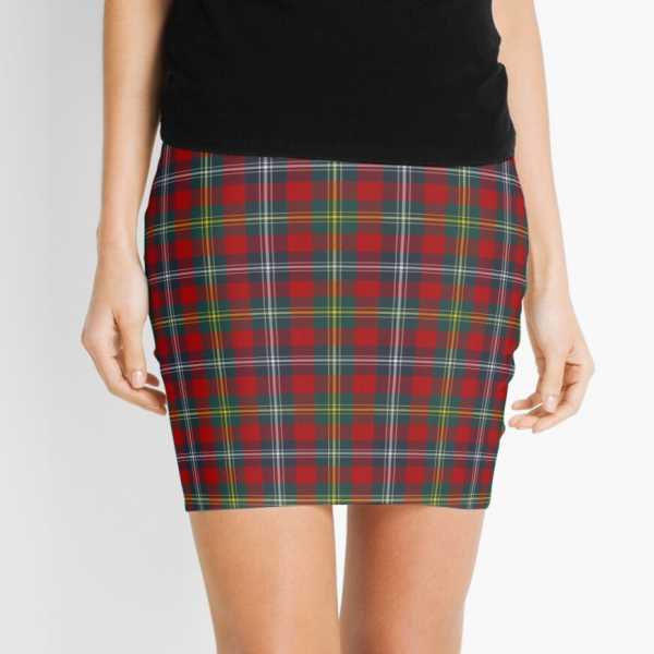 Foster tartan mini skirt