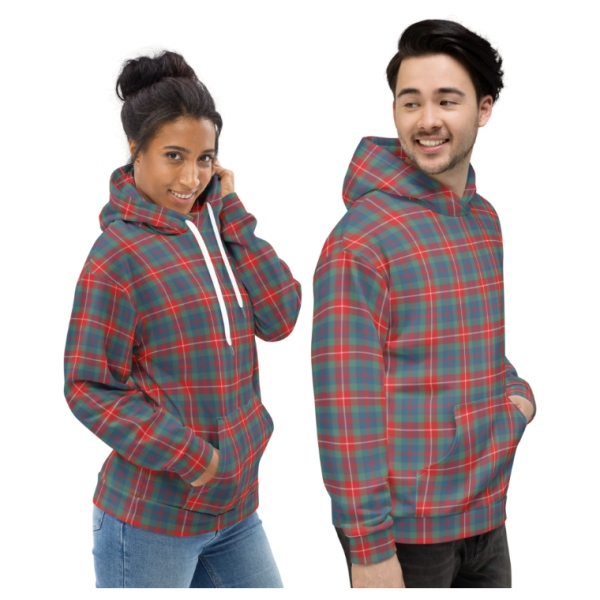 Clan Fraser Ancient Tartan Hoodie