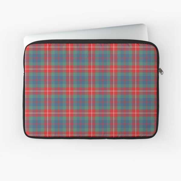 Fraser Ancient tartan laptop sleeve