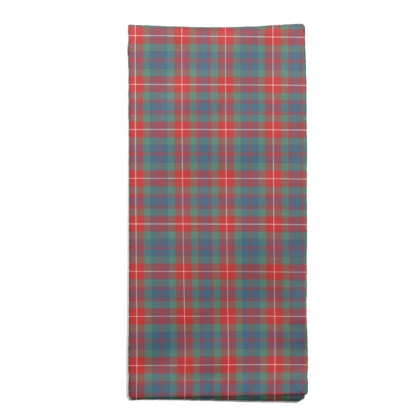 Fraser Ancient tartan cloth napkin