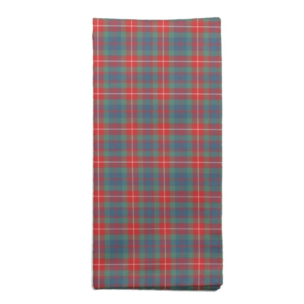 Clan Fraser Ancient Tartan Cloth Napkins