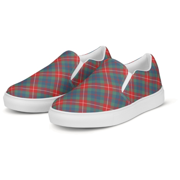 Fraser Ancient tartan men's slip-on shoes