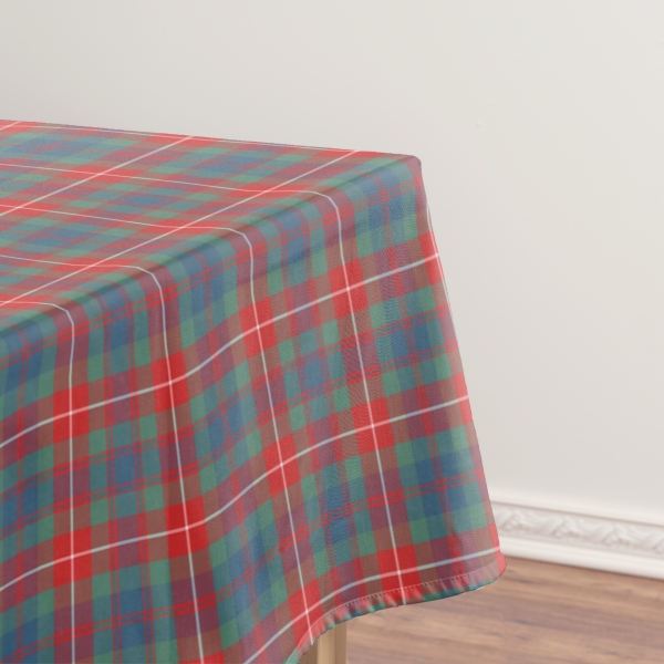 Fraser Ancient tartan tablecloth