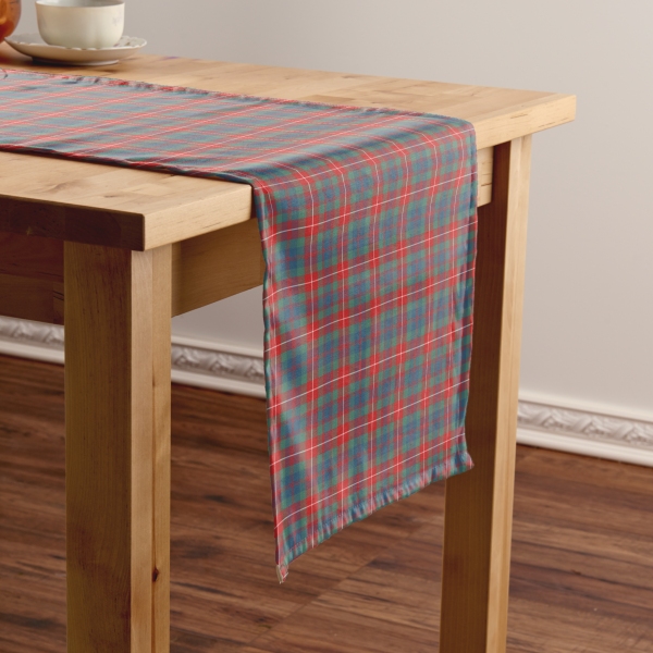 Clan Fraser Ancient Tartan Table Runner