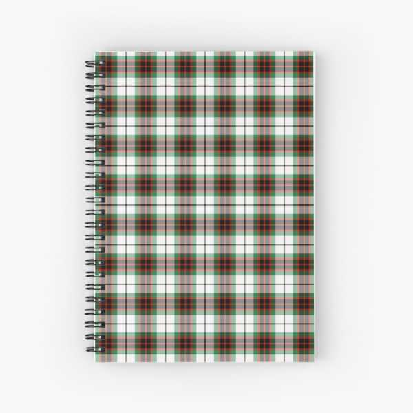 Fraser Dress tartan spiral notebook