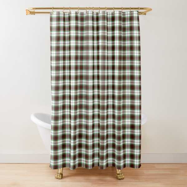 Fraser Dress tartan shower curtain