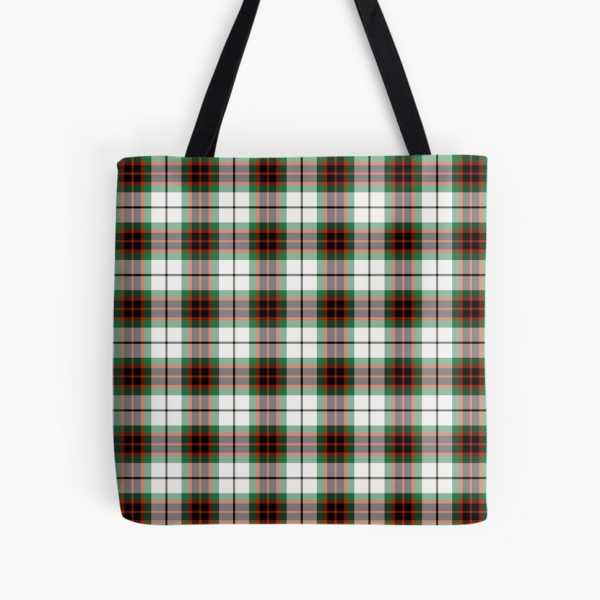 Fraser Dress tartan tote bag