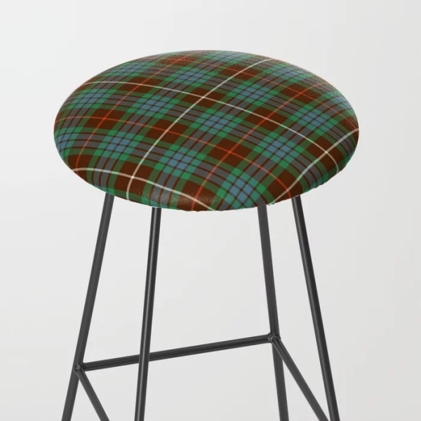 Clan Fraser Hunting Tartan Bar Stool