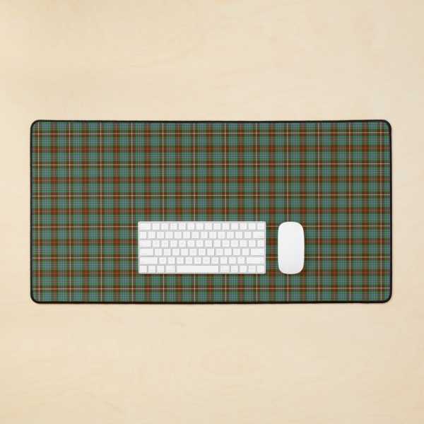 Fraser Hunting tartan desk mat