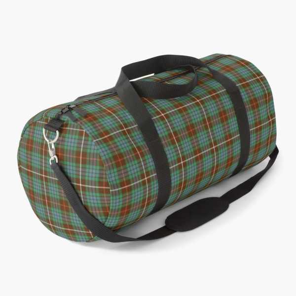 Clan Fraser Hunting tartan duffle bag from Plaidwerx.com