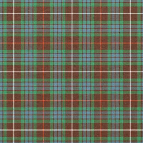 Fraser Hunting tartan fabric